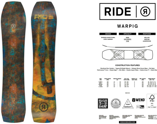 RIDE - 2026 WARPIG – Big Al's Methven