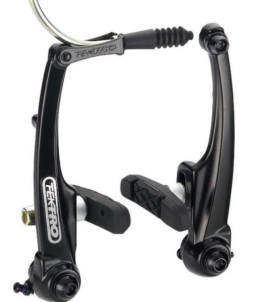 Tektro V-Brake V-Bremse Noir Ou Argent Neuf Complet avec toutes les petites pièc Tektro V-Brake V-Bremse Noir Ou Argent Neuf Complet avec toutes les petites pièc