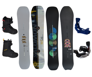 YOUTH - EXECUTIVE RENTAL SNOWBOARD - FULL SET