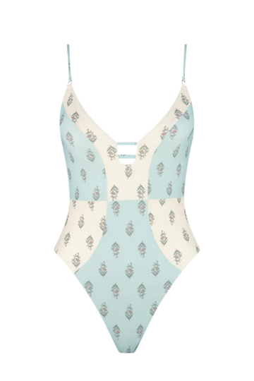 TIGERLILY - FLORENCE VERONICA ONE PIECE - CREAMY BLUE