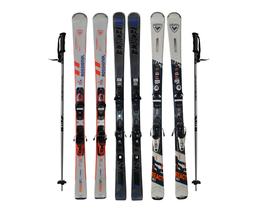 ADULT - PERFORMANCE RENTAL SKI - PART SET