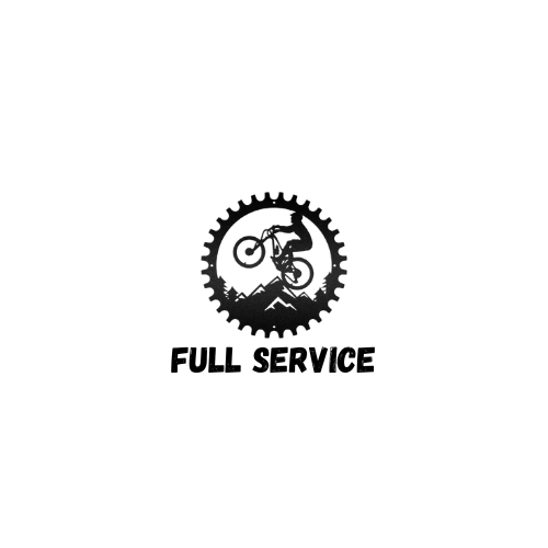 Bicycle Repair Logo Mountain Bike Service FULL BIKE SERVICE – Big