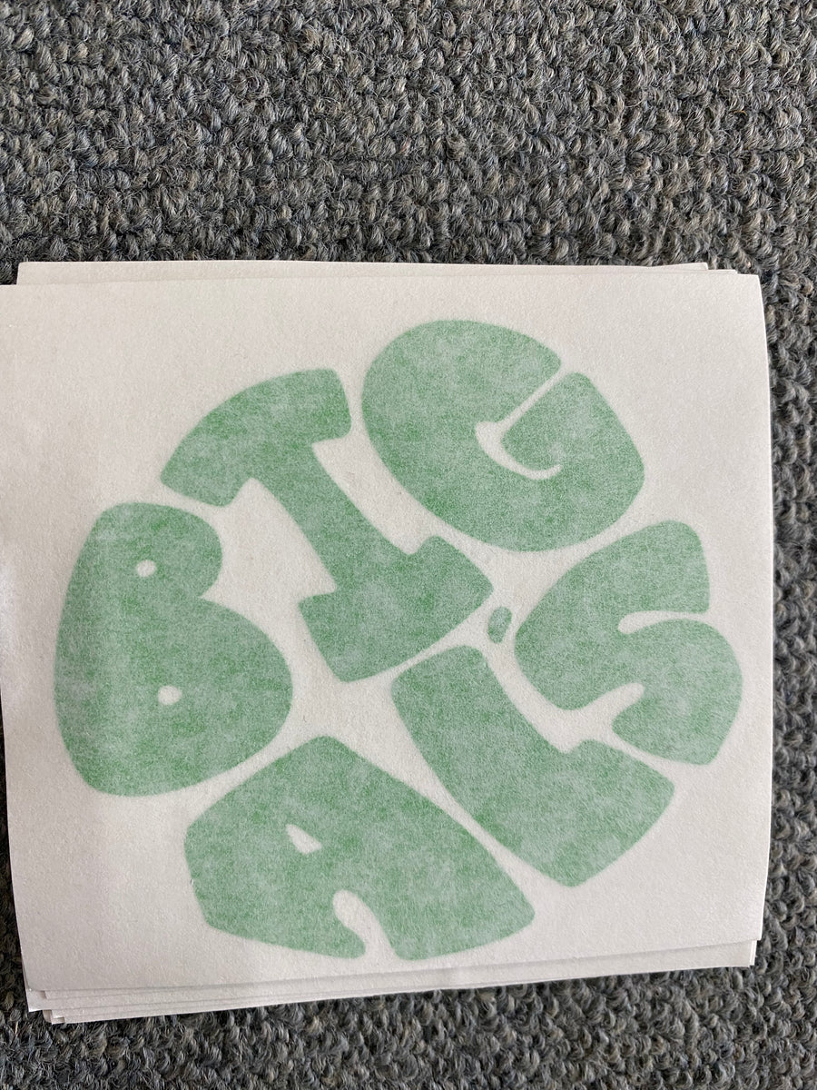 BIG ALS - DIE CUT STICKERS