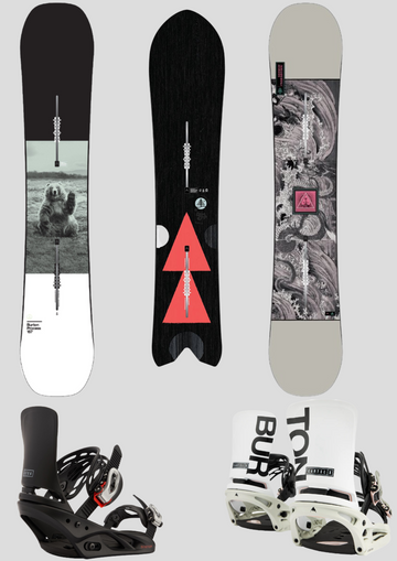 EXECUTIVE RENTAL SNOWBOARD - YOUTH PART SET