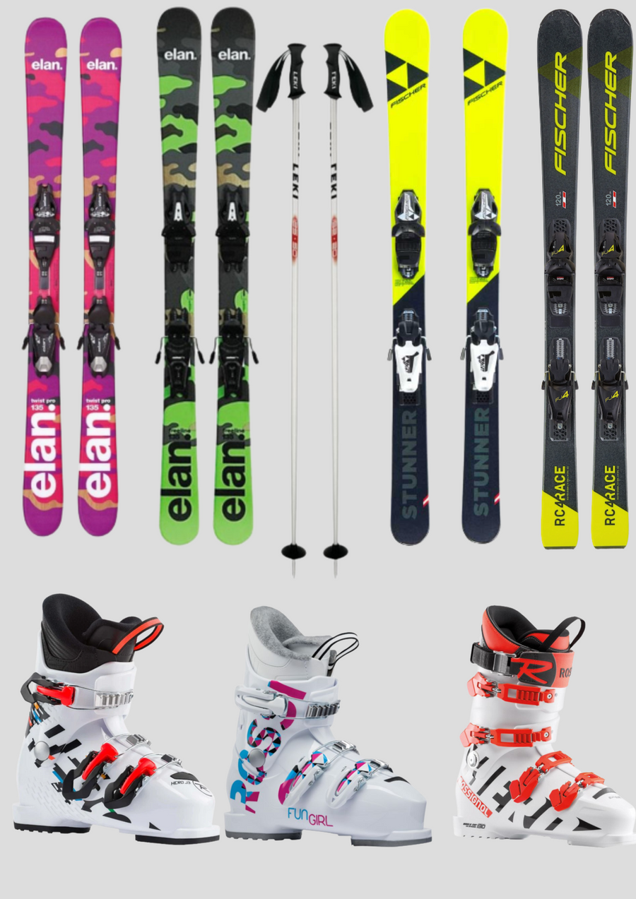 PERFORMANCE RENTAL SKI - YOUTH FULL SET